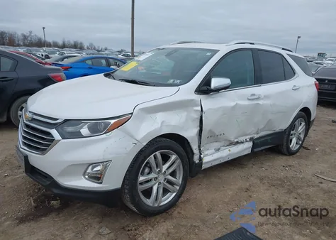 2019 Chevrolet Equinox Premier z USA, uszkodzony, nr VIN 2GNAXXEV7K6166336